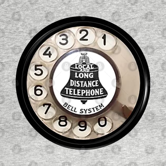 Bell System Vintage Rotary Dial by RetroZest